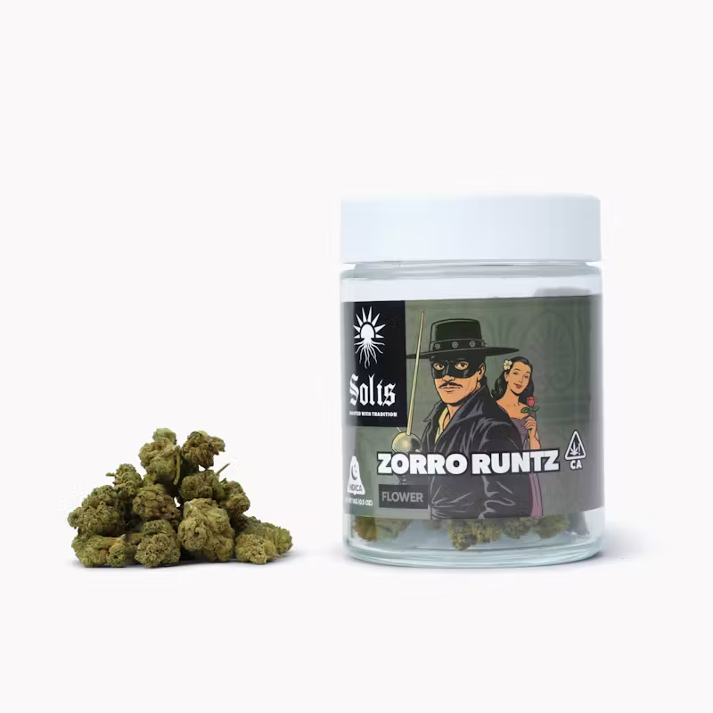 Zorro Runtz | Jarred Flower (28g) | Indica